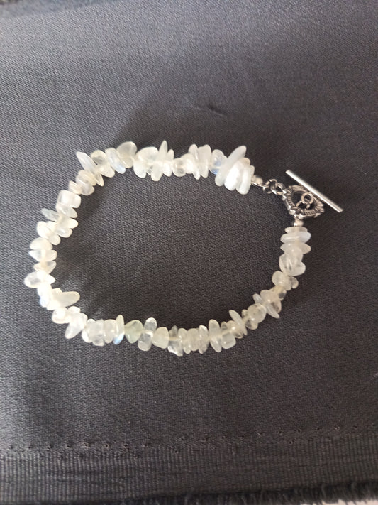 Bracelet "pierre de lune"